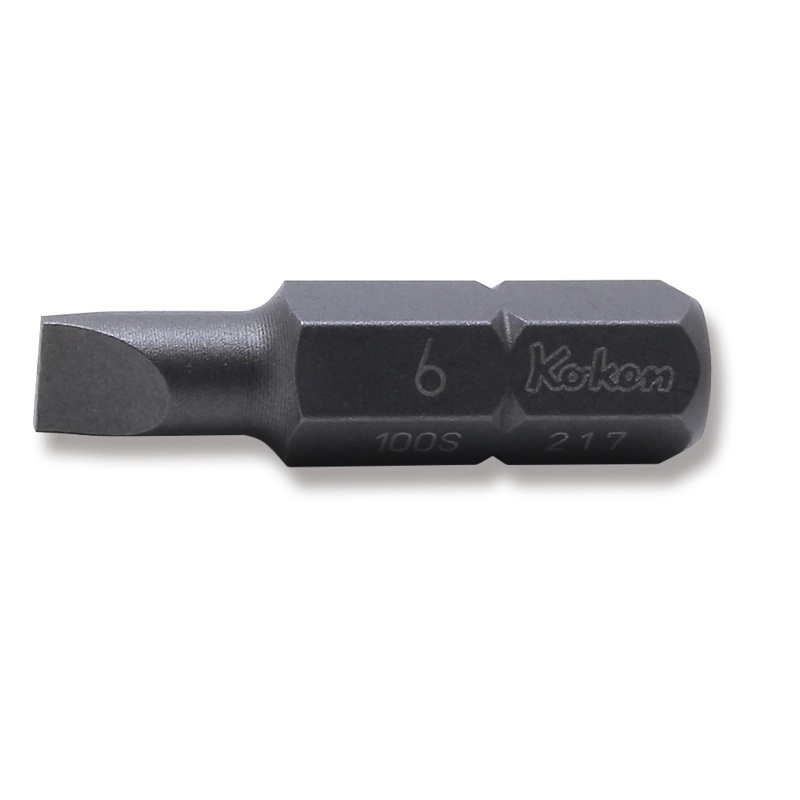 5/16 Hex Dr. Bit Slotted 1.0 x 6  Length 32mm