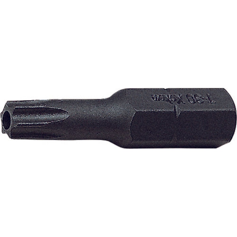 5/16 Hex Dr. Tamper-Resistant TORX T25H Bit - Length 32mm