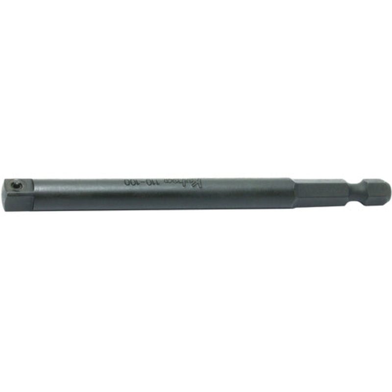 1/4 Hex Dr. Adaptor  1/4 Square Length 100mm Pin type