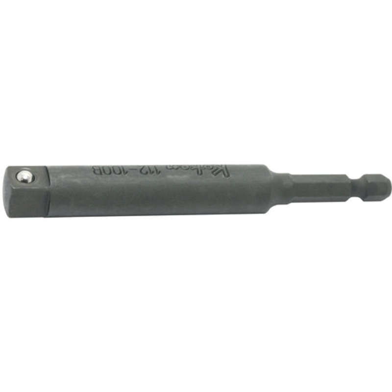 1/4 Hex Dr. Adaptor  3/8 Square Length 100mm Ball type