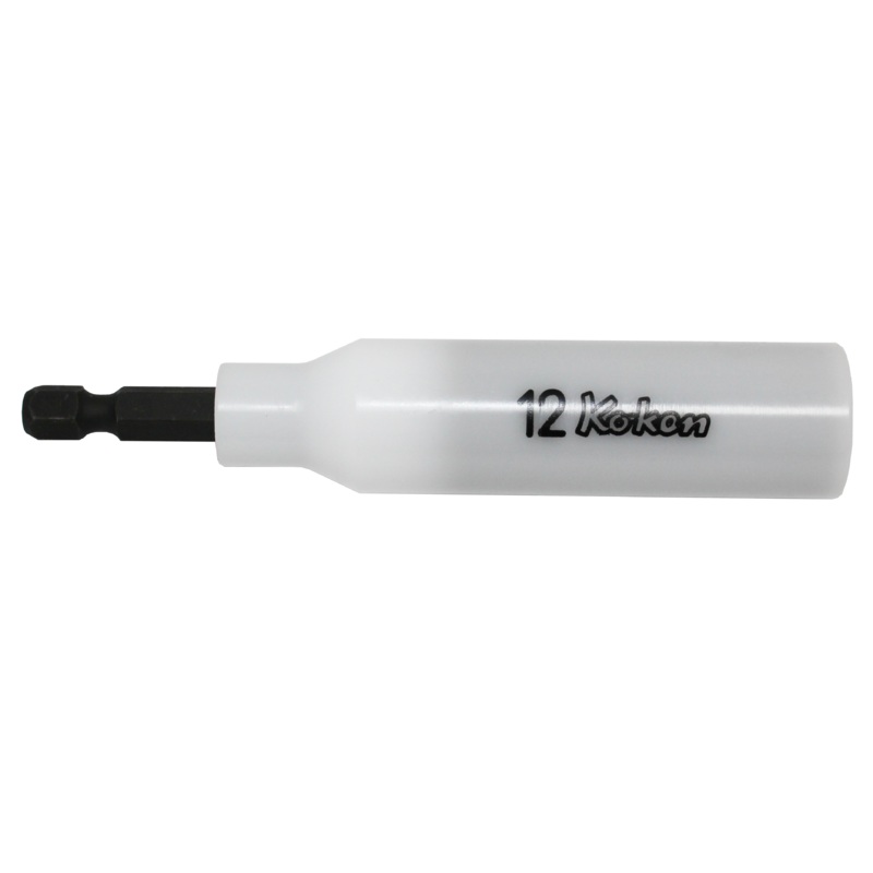 1/4 Hex Dr. Nut Setter with Plastic Protector  12mm 6 point Length 100mm Slide Magnet Turnable POM cover