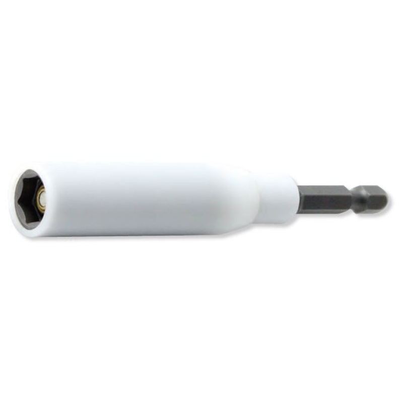 1/4 Hex Dr. Nut Setter with Plastic Protector  14mm 6 point Length 100mm Slide Magnet Turnable POM cover