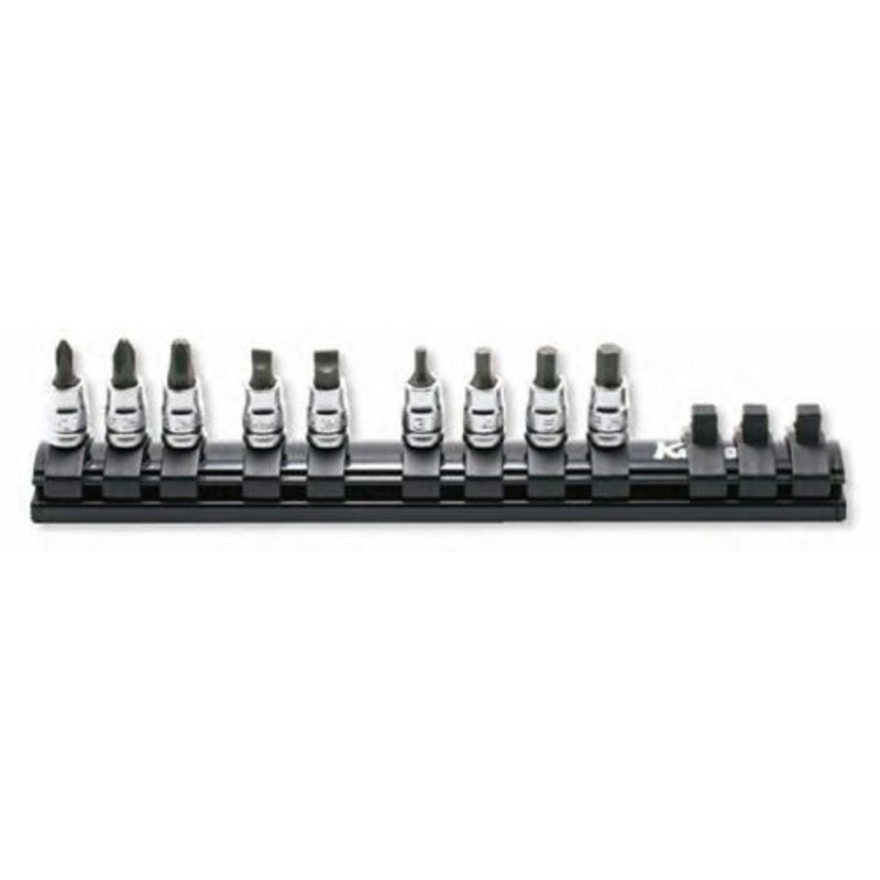 1/4 Sq. Dr. Bit Socket set   PH, SL, HEX  Z-series 9 pieces
