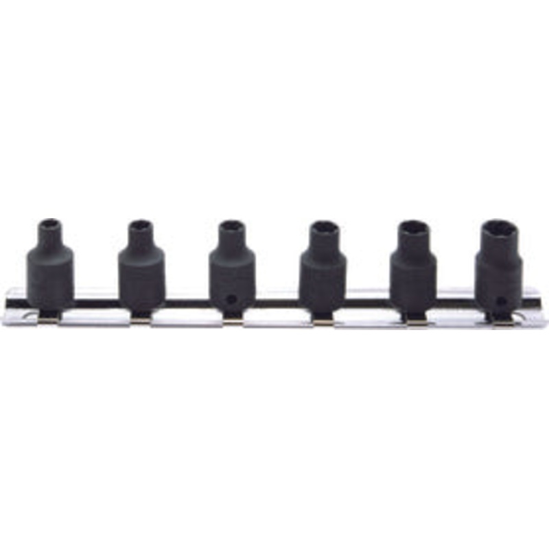 1/4 Sq. Dr. Nut Twister set  4mm-7mm    6 pieces