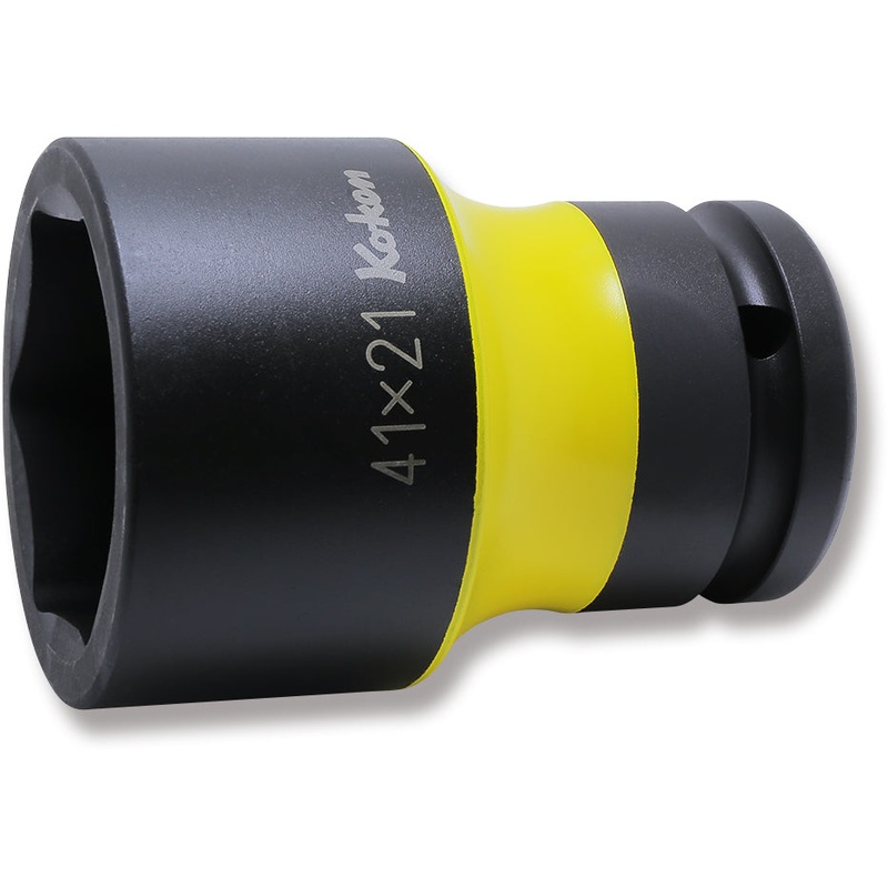 3/4 Sq. Dr. Rear Wheel Nut Socket  41 x 21mm Hex x Square 80mm Color coded