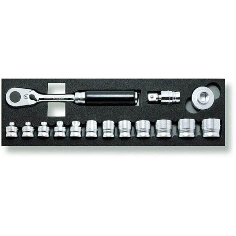 3/8 Sq. Dr. 15 Piece Z-Series 6-Point Metric Socket Set  5.5-22mm