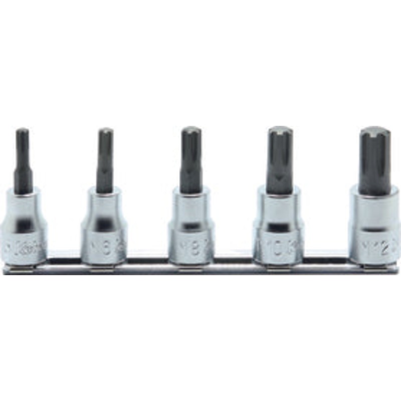 3/8 Sq. Dr. Bit Socket set Ribe-CV M5-M12  150mm  5 pieces