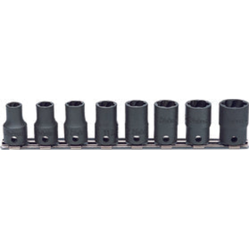 3/8 Sq. Dr. Nut Twister set  8mm-16mm  200mm  8 pieces