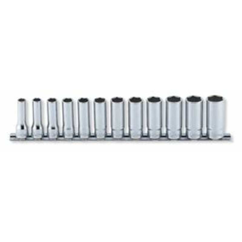 3/8 Sq. Dr. Socket set  8mm-19mm 12 point 300mm  12 pieces