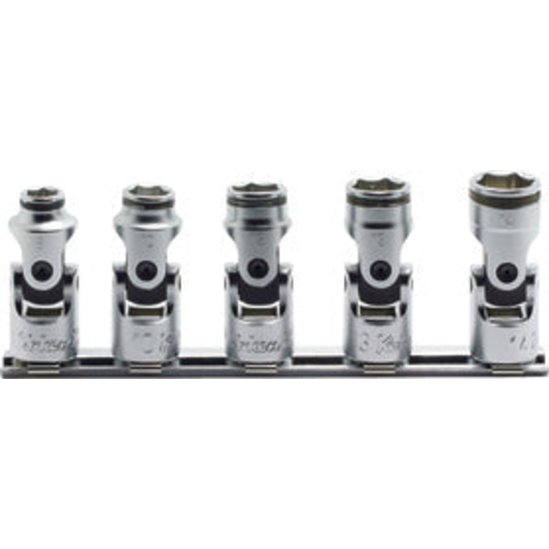 3/8 Sq. Dr. Universal NUT GRIP Socket set,  8mm-14mm - 5 pieces