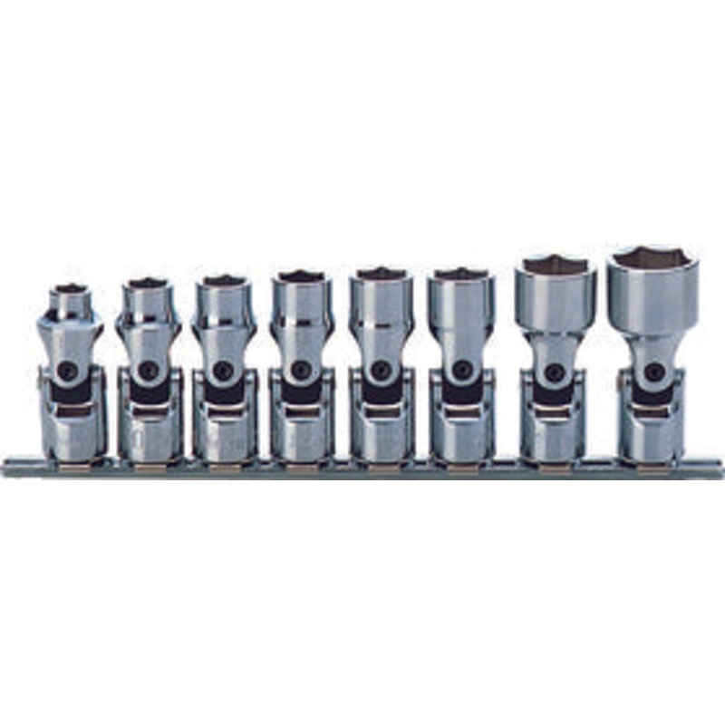 8 Piece 3/8 Sq. Dr. Universal, 6 point Socket Set