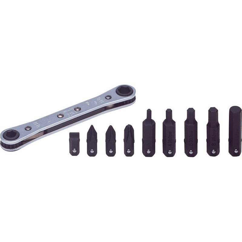 Bit Ratchet Set      10 pieces