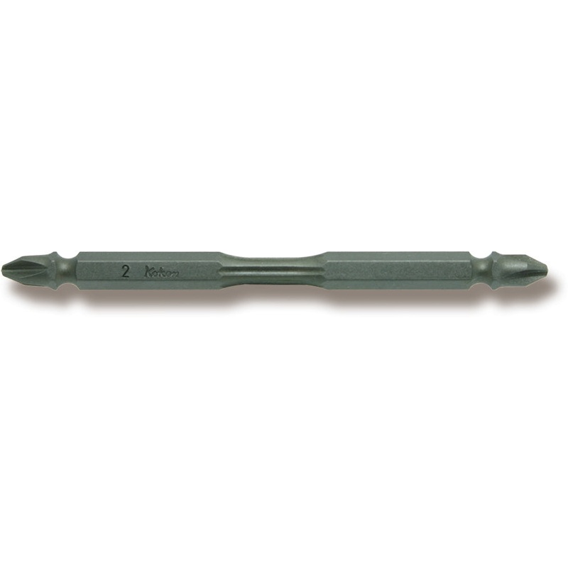 1/4 Hex Dr. Double Ended Bit  PH2  Length 100mm Torsion