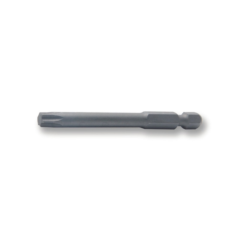 1/4 Hex Dr. Tamper-Resistant TORX T15H Bit - Length 100mm