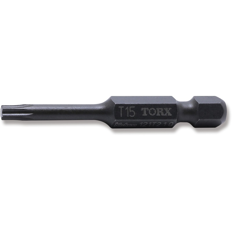 1/4 Hex Dr. TORX T15 Bit - Length 50mm