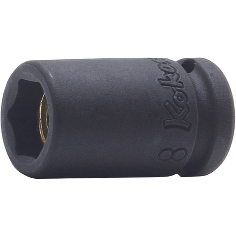 1/4 Sq. Dr. Socket  1/2 6 point Length 25mm Magnet