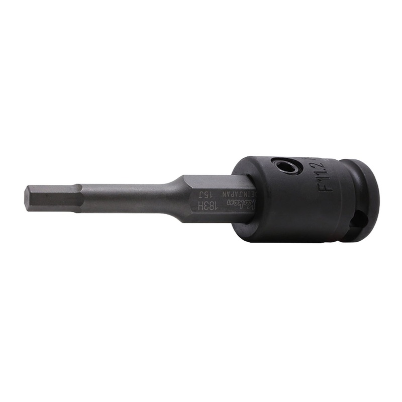 3/8 Sq. Dr. Bit Socket  8mm Hex Length 92mm