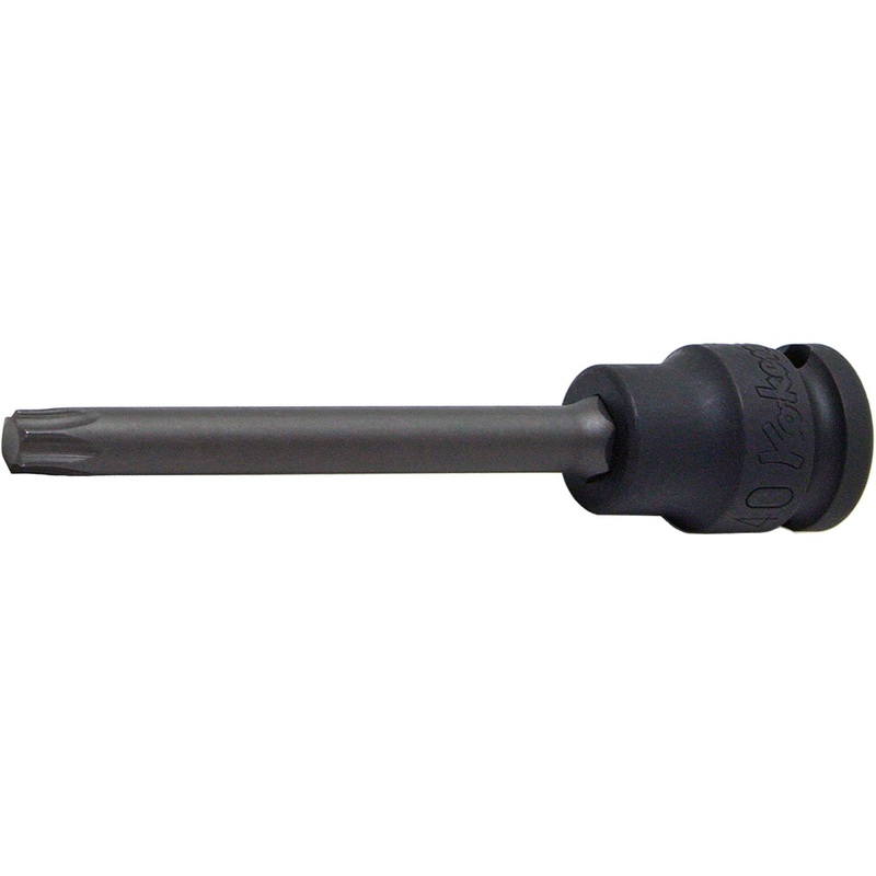 3/8 Sq. Dr. TORX T27 Bit Socket - Length 90mm