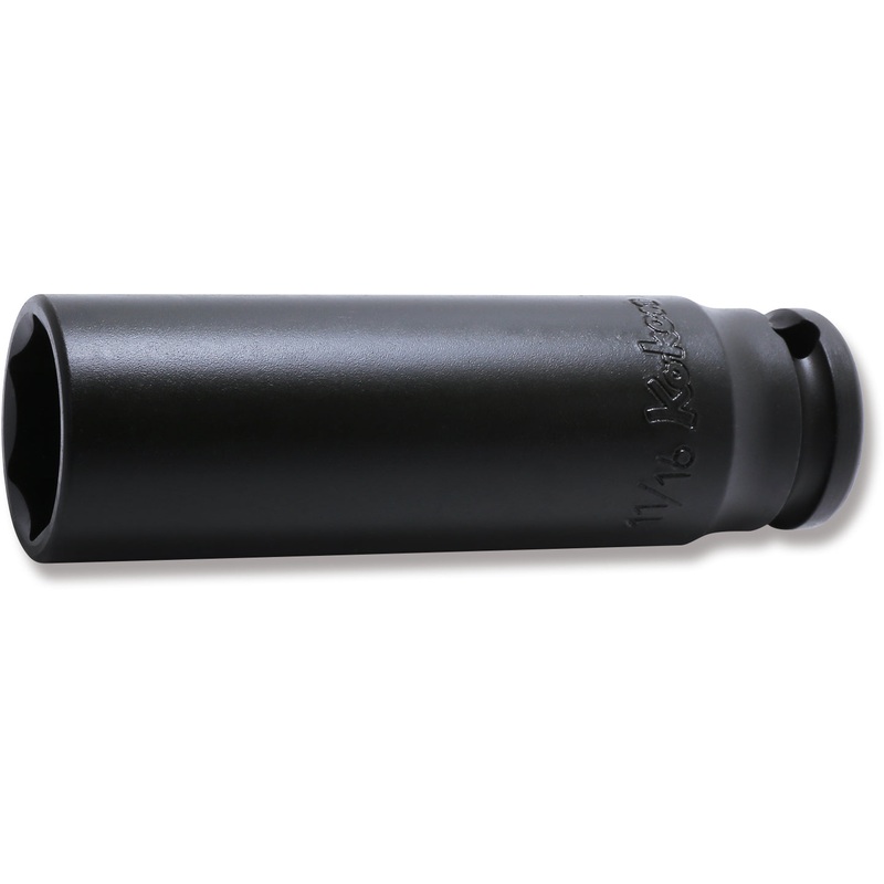 3/8 Sq. Dr. Socket  11/16 6 point Length 80mm