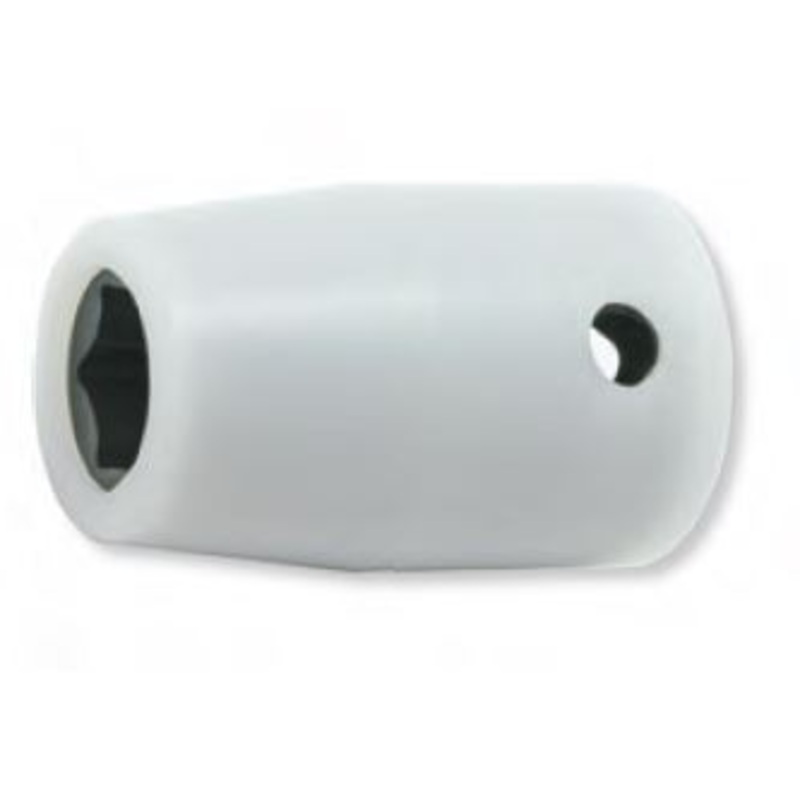 3/8 Sq. Dr. Socket with Plastic Protector  16mm 6 point Length 33.3mm  Turnable POM cover