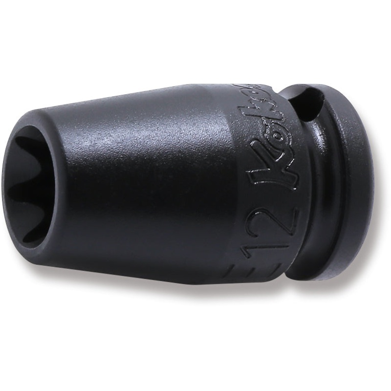 3/8 Sq. Dr. Impact TORX E12 Socket w/ Magnet - Length 32mm