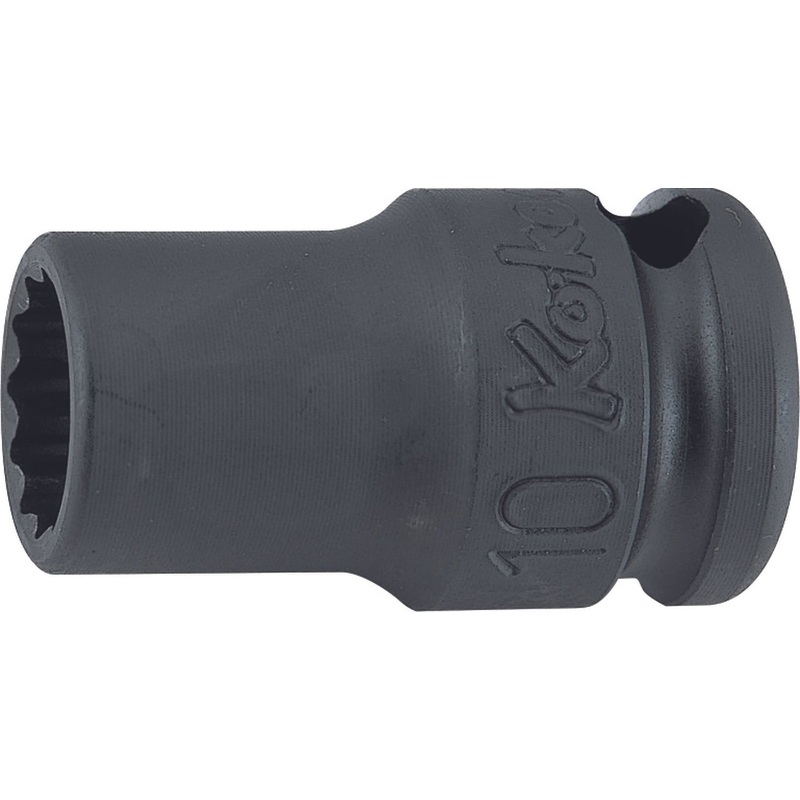 3/8 Sq. Dr. Socket  9mm 12 point Length 32mm Thin walled