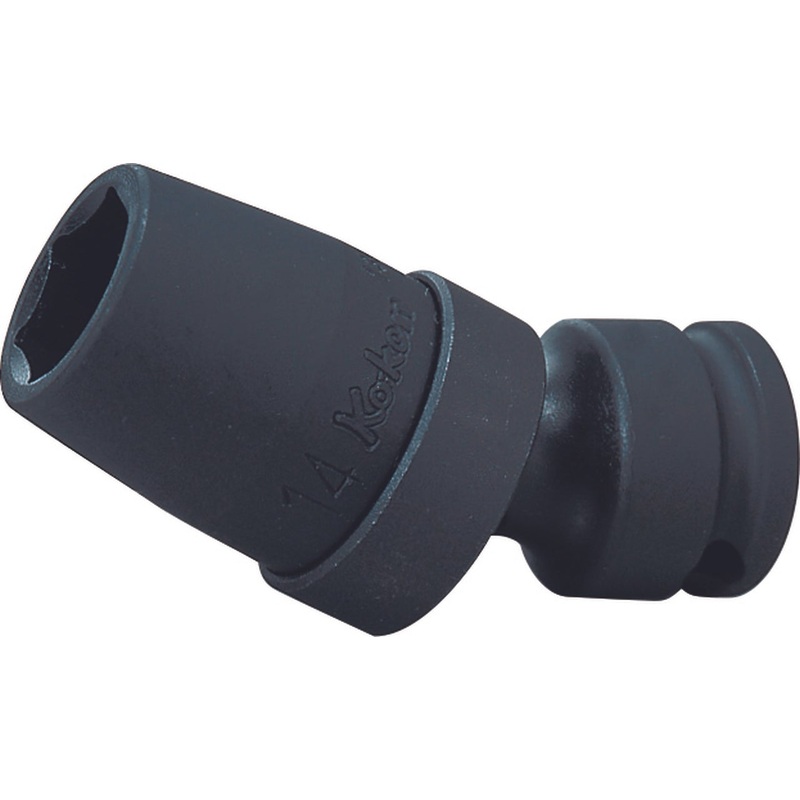 3/8 Sq. Dr. Universal Socket  22mm 6 point Length 61mm