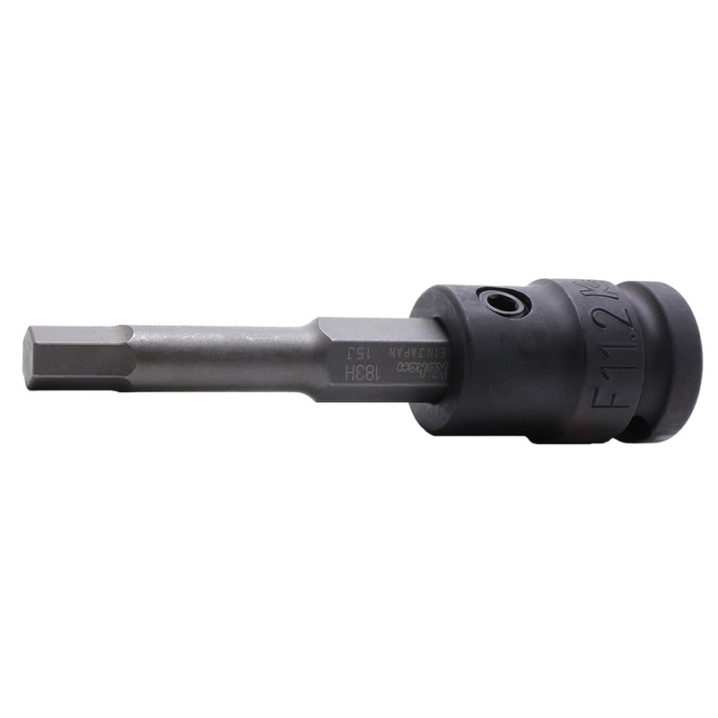 1/2 Sq. Dr. Bit Socket  12mm Hex Length 98mm