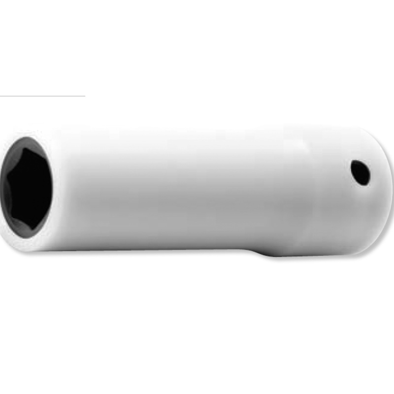 1/2 Sq. Dr. Socket with Plastic Protector  10mm 6 point Length 80mm  Turnable POM cover