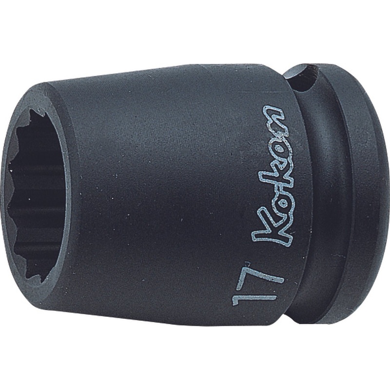 1/2 Sq. Dr. Socket  11mm 12 point Length 38mm