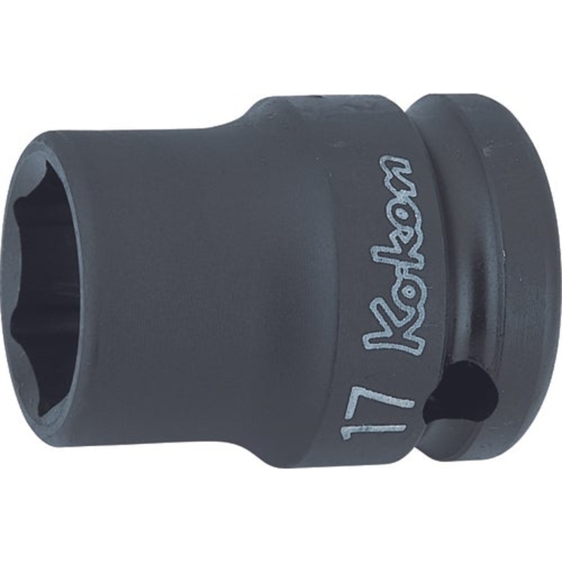 1/2 Sq. Dr. Socket  23mm 6 point Length 38mm Thin walled