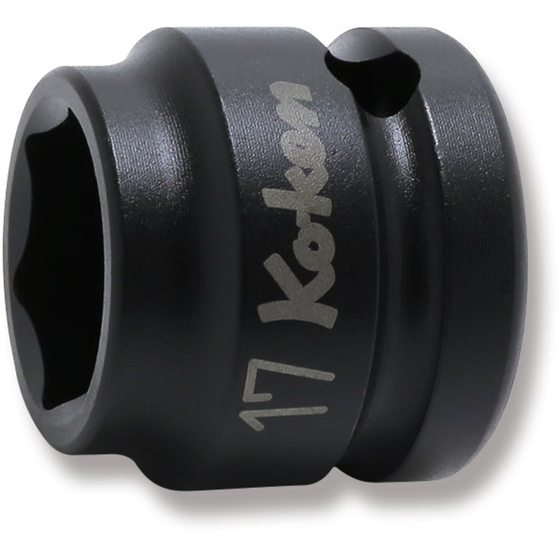 1/2 Sq. Dr. Thin Wall 6-Point Impact Metric Socket  17mm