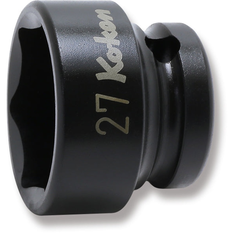 1/2 Sq. Dr. Thin Wall 6-Point Impact Metric Socket  27mm