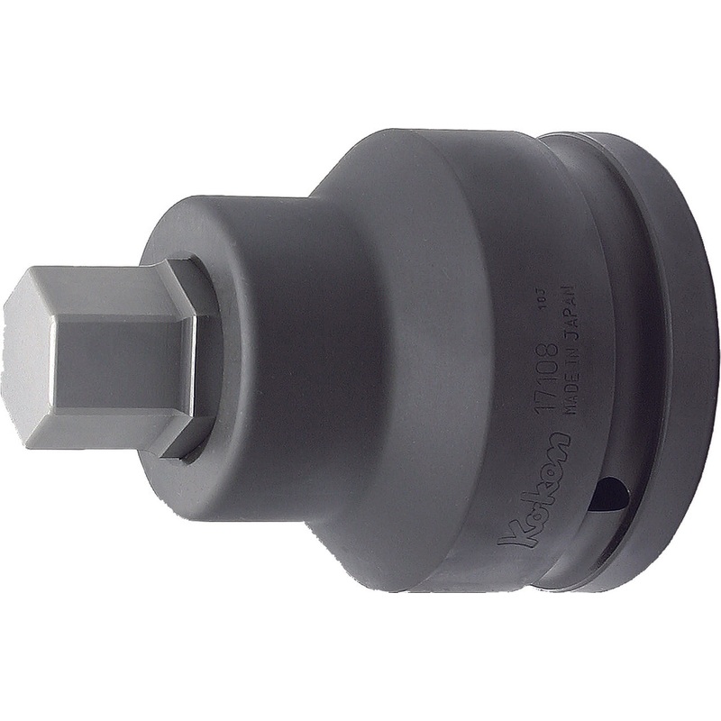 1.1/2 Sq. Dr. Bit Socket  19mm Hex Length 115mm