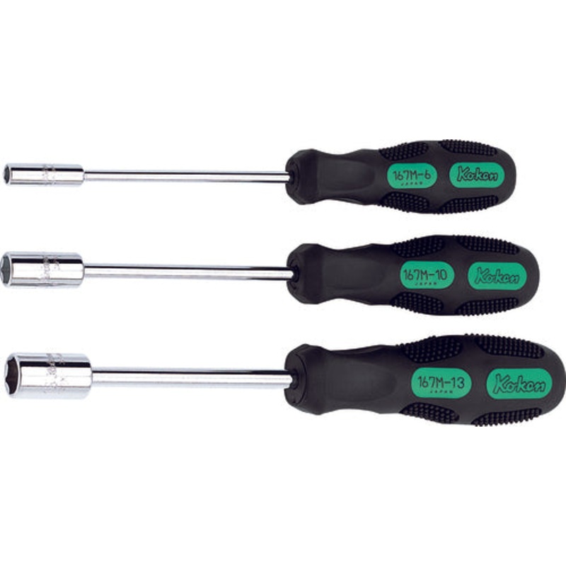 Socket Driver  1/4 6 point Length 225mm