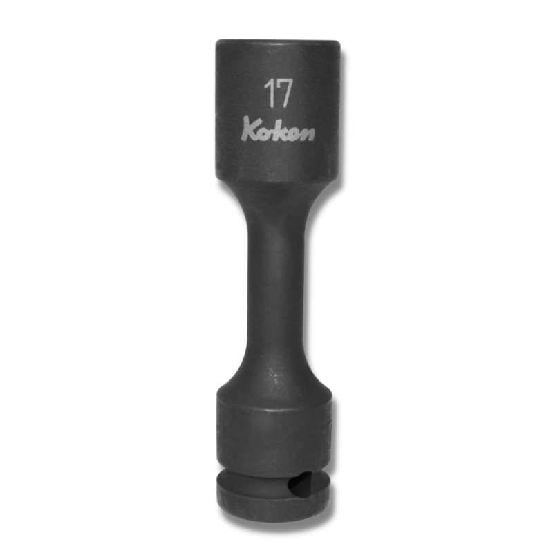 IMPACT EXTENSION SOCKET with Magnet 1/2" Sq.Dr. 17MM  Length 100 (Custom)