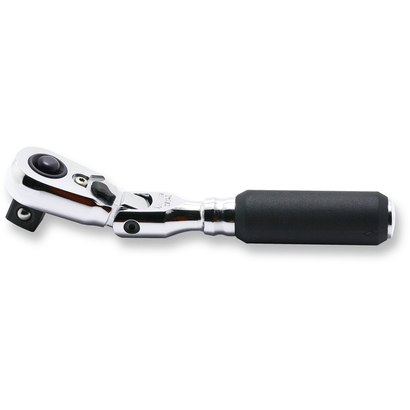 1/4" Body 3/8" Sq. Dr. Ratchet Handle 72 teeth Flexible Head Length 114mm Quick Release Z-series