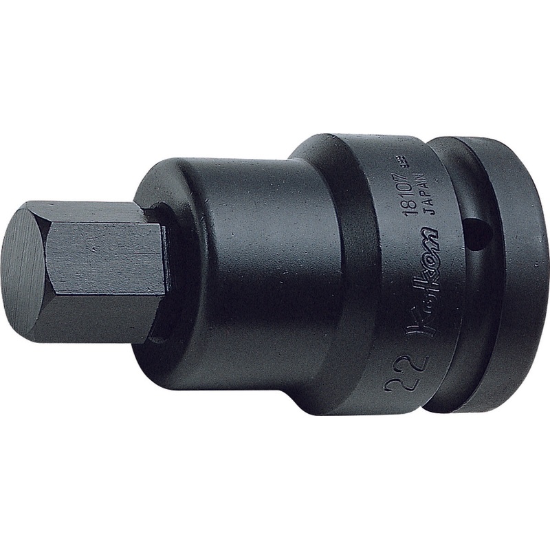 1 Sq. Dr. Bit Socket  19mm Hex Length 98mm