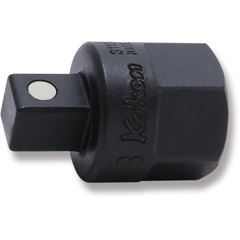 3/8 Sq. Dr. Bit Socket  8mm Square Length 28mm For Drain Plug Magnet / Outer Hex 17mm