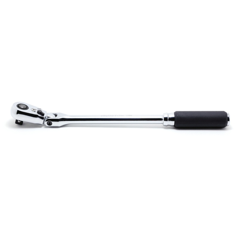 3/8" Sq.Dr. Ratchet Handle 72 teeth Flexible Head Length 280mm Quick Release Z-series