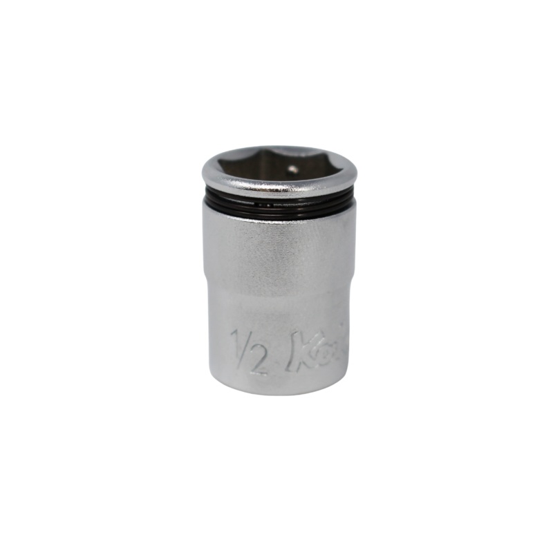 3/8 Sq. Dr. SAE Nut Grip Chrome Socket in 1/2