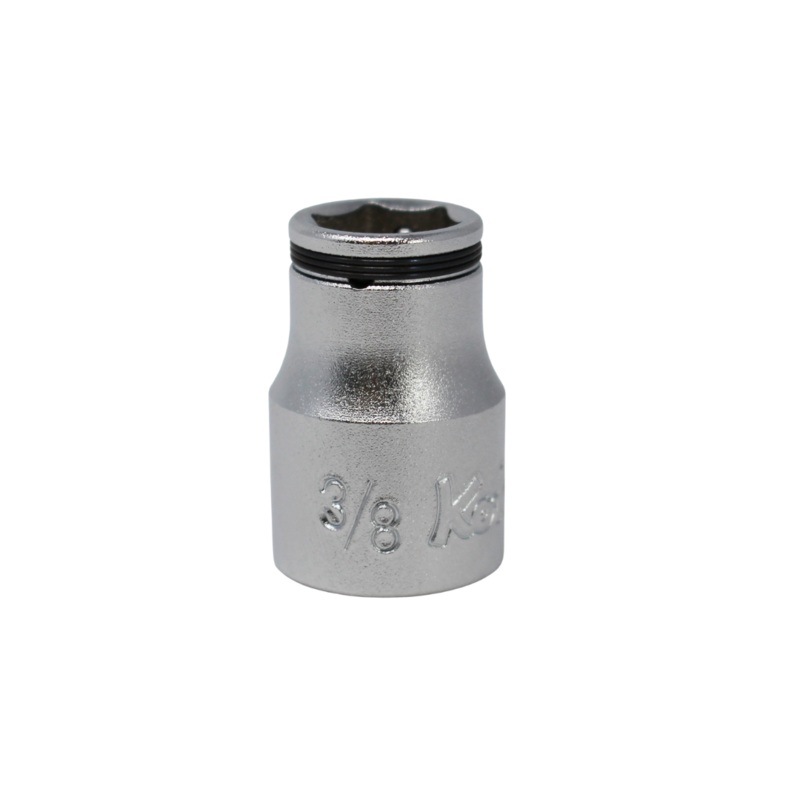 3/8 Sq. Dr. SAE Nut Grip Chrome Socket in 3/8
