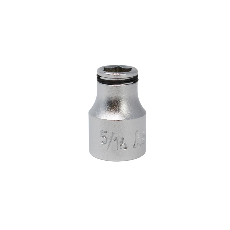 3/8 Sq. Dr. SAE Nut Grip Chrome Socket in 5/16