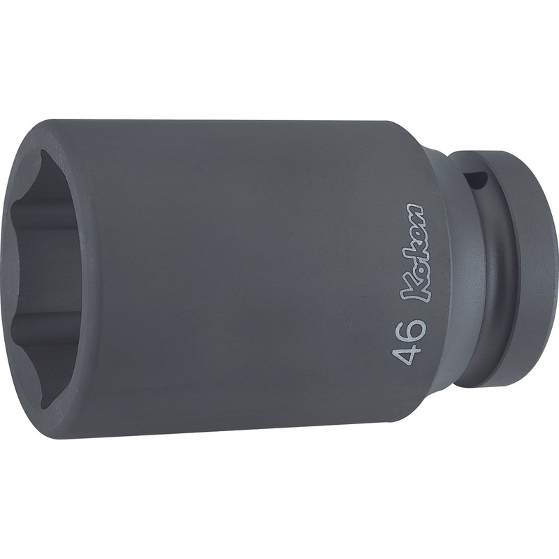 1 Sq. Dr. Socket  1 6 point Length 108mm Thin walled