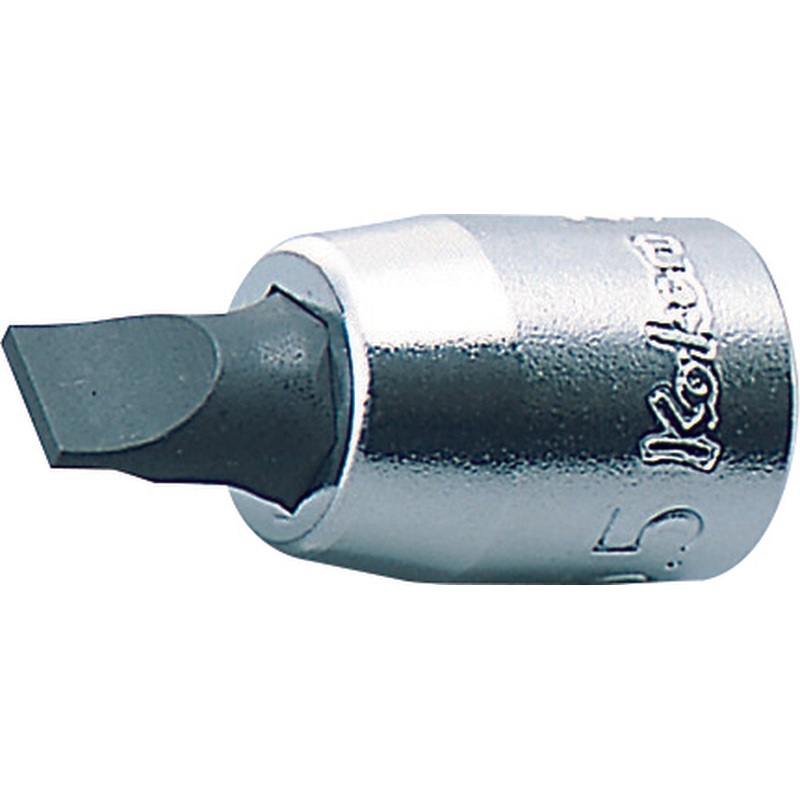 1/4 Sq. Dr. Bit Socket Slotted 1.0X5.5  Length 25mm