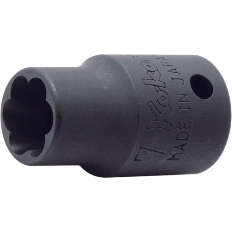 1/4 Sq. Dr. Nut Twister  4mm  Length 23mm