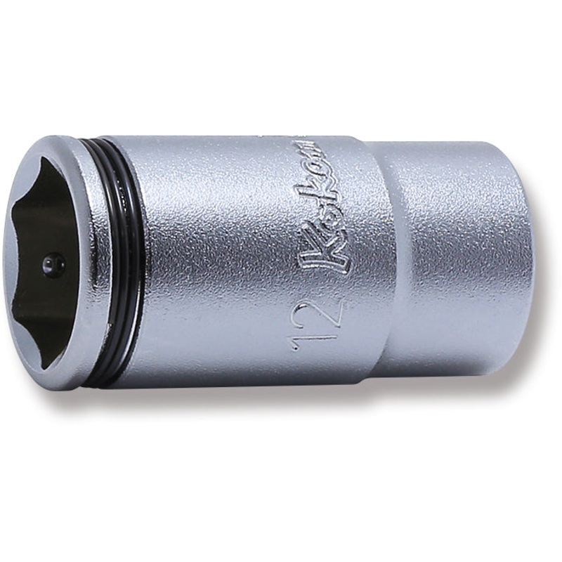 1/4 Sq. Dr. Semi-Deep NUT GRIP Socket 12mm