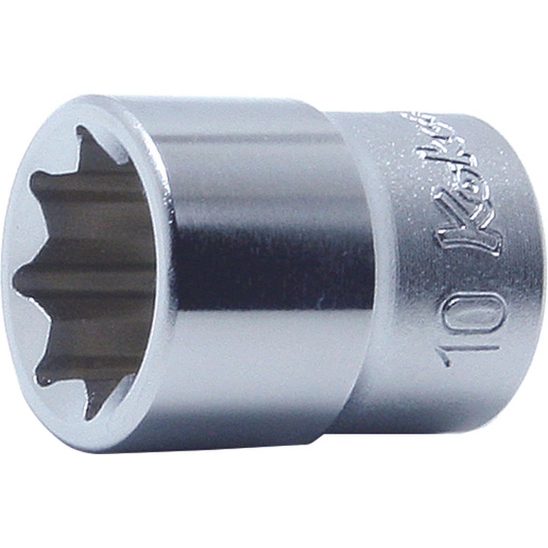 1/4 Sq. Dr. Socket  1/4 Double Square Length 22mm