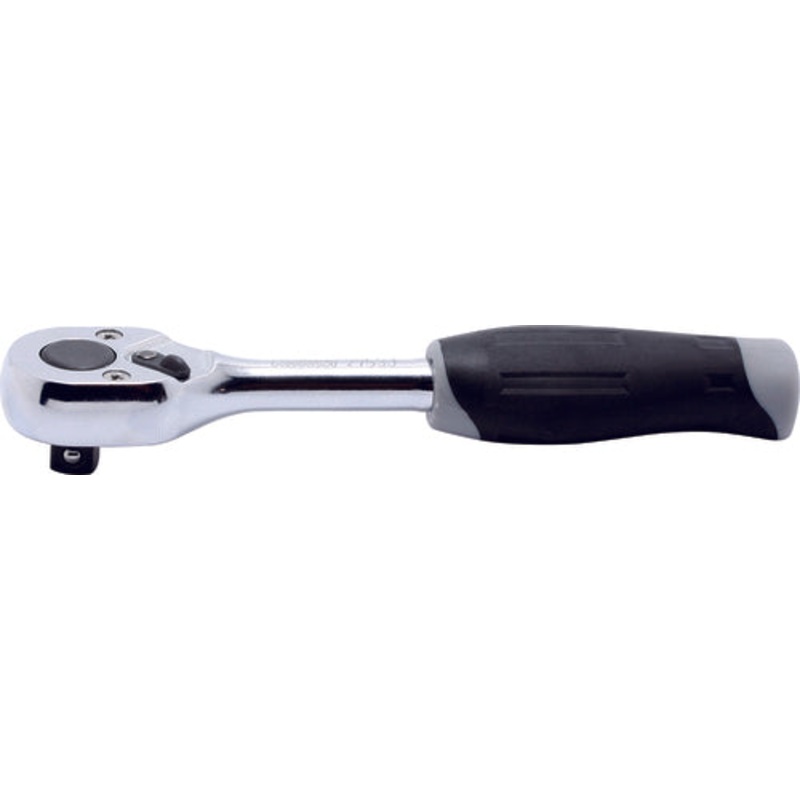 1/4 Sq. Dr. Ratchet Handle  20 teeth  Length 115mm  Plastic Handle