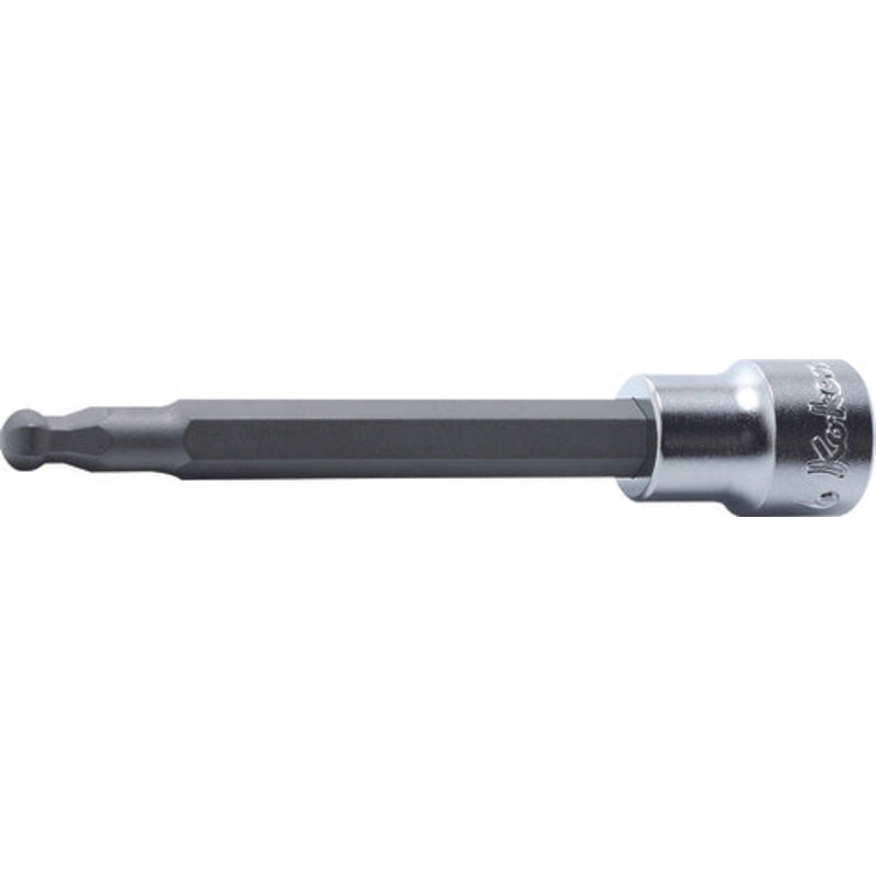 3/8 Sq. Dr. Bit Socket  6mm Ballpoint Hex Length 120mm